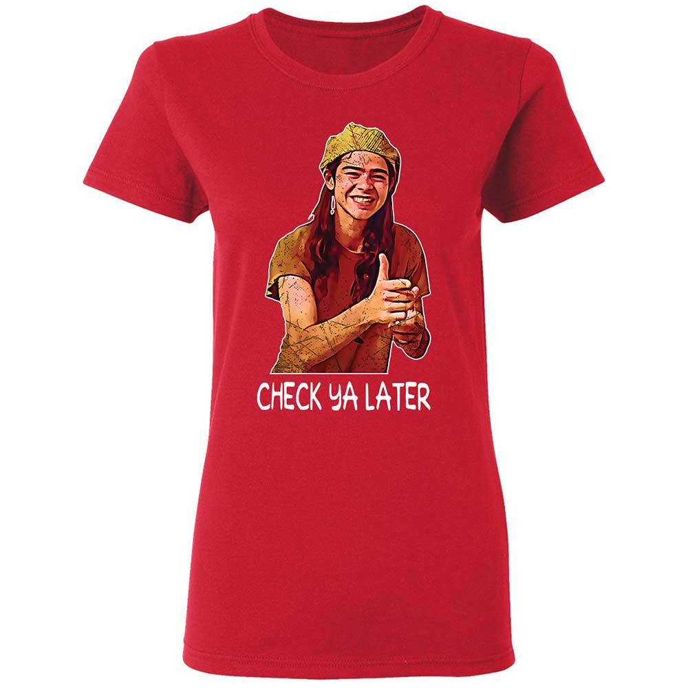 Women's T-Shirt - 7L9PQ3BN - Red - 9