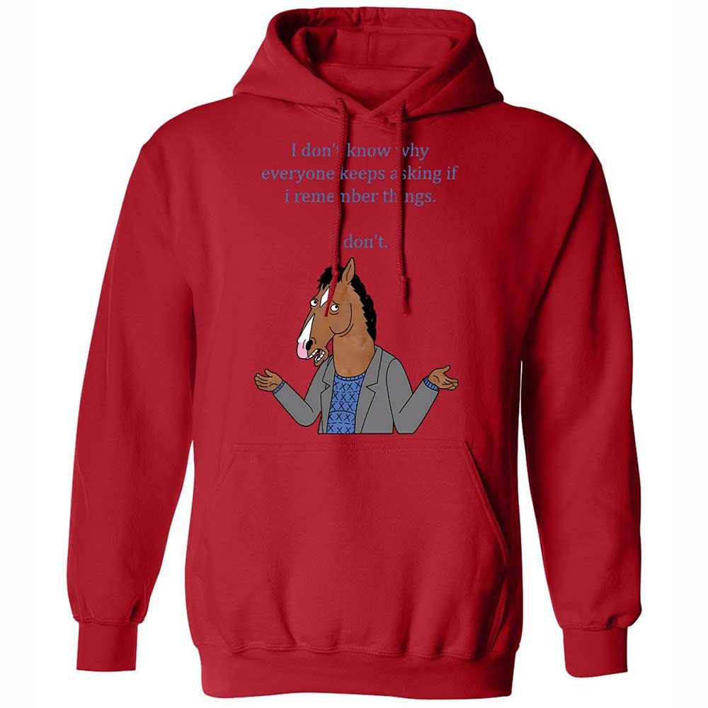 Classic Unisex Hoodie - TS6AJBJA - Red - 9