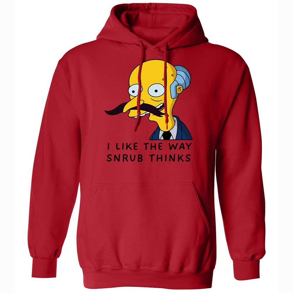 I Like the Way Snrub Thinks - Red - 9
