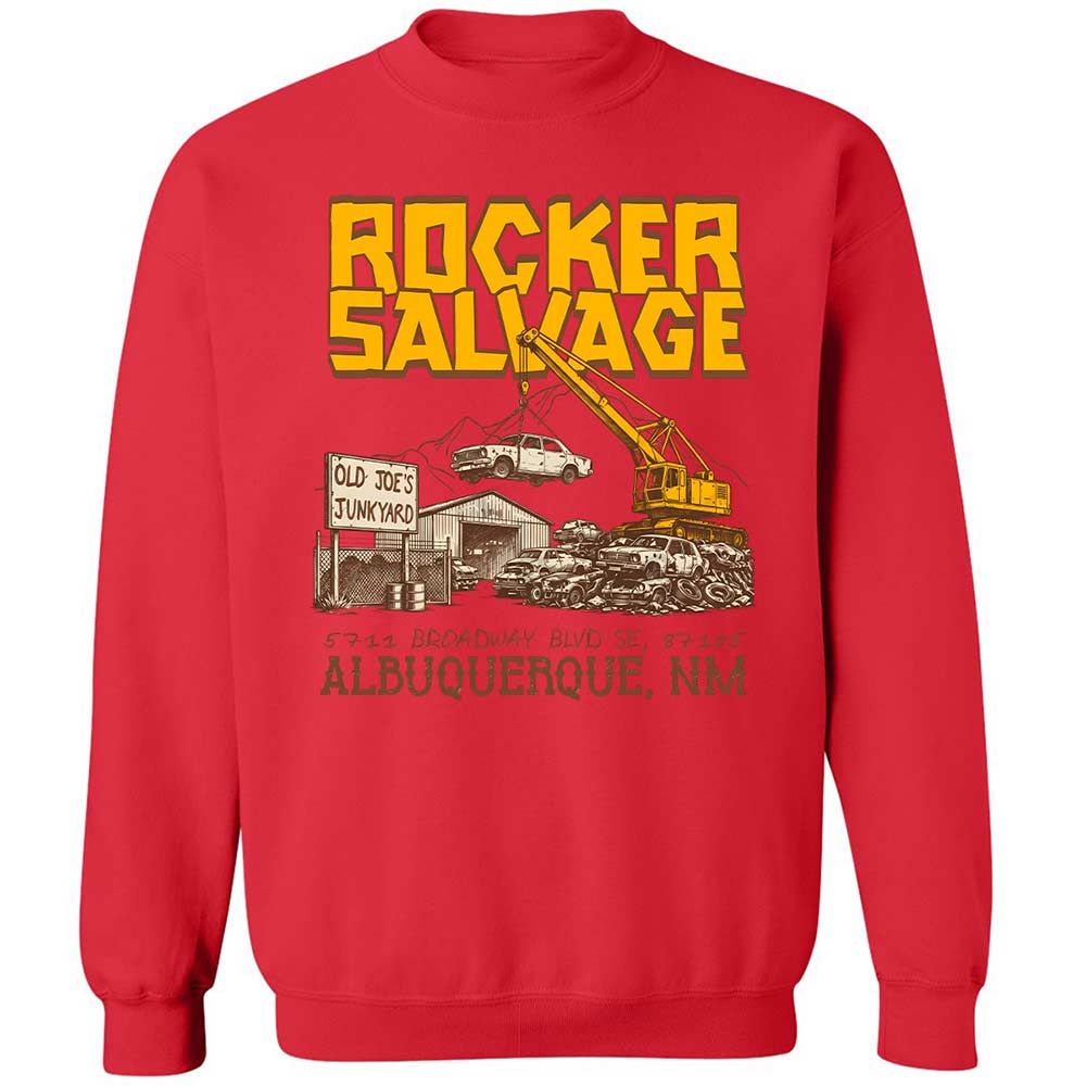 Classic Unisex Sweatshirt - 9A4XVVQA - Red - 9