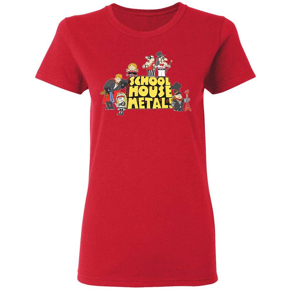 School House Metal - Red - 9