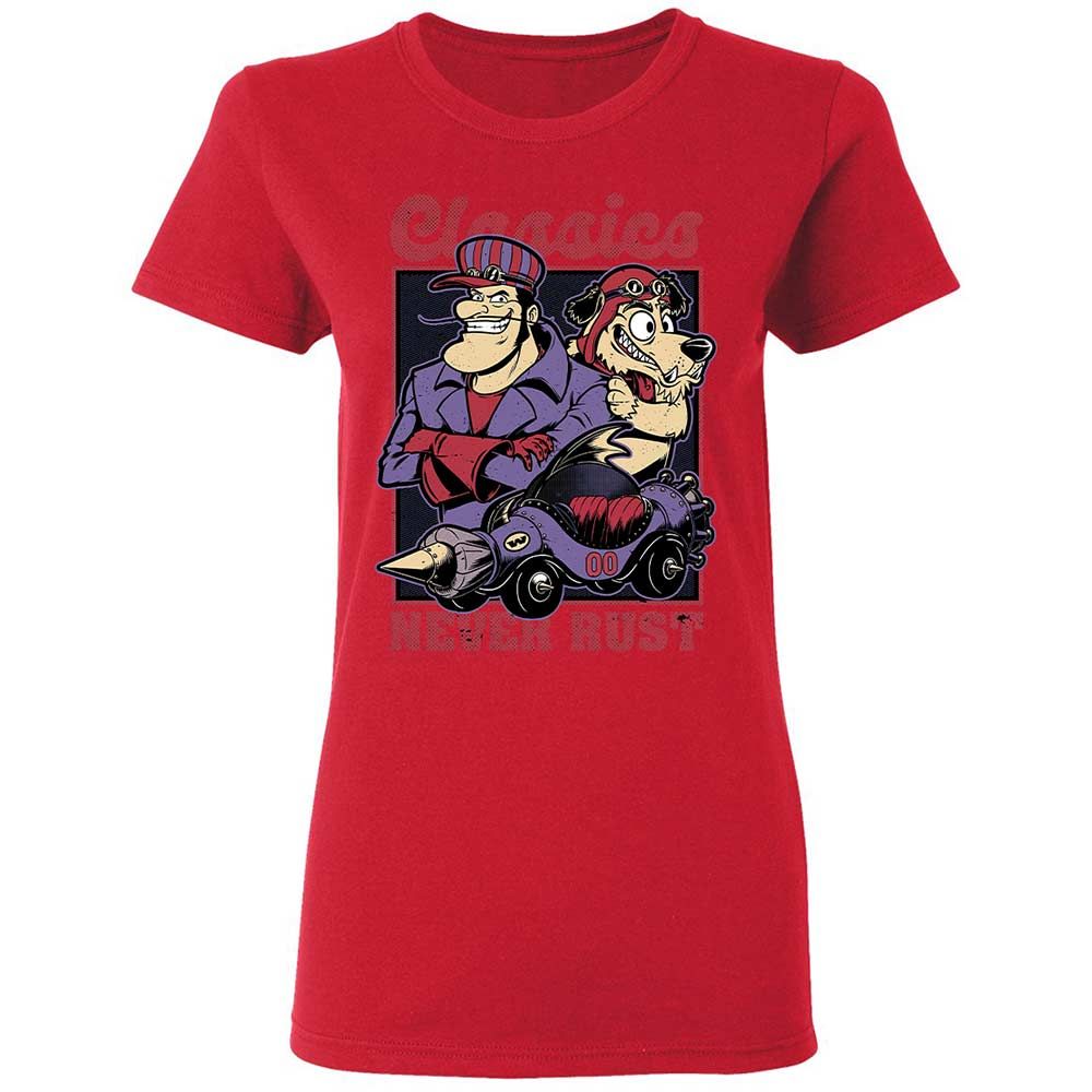 Women's T-Shirt - HCK89CA7 - Red - 9