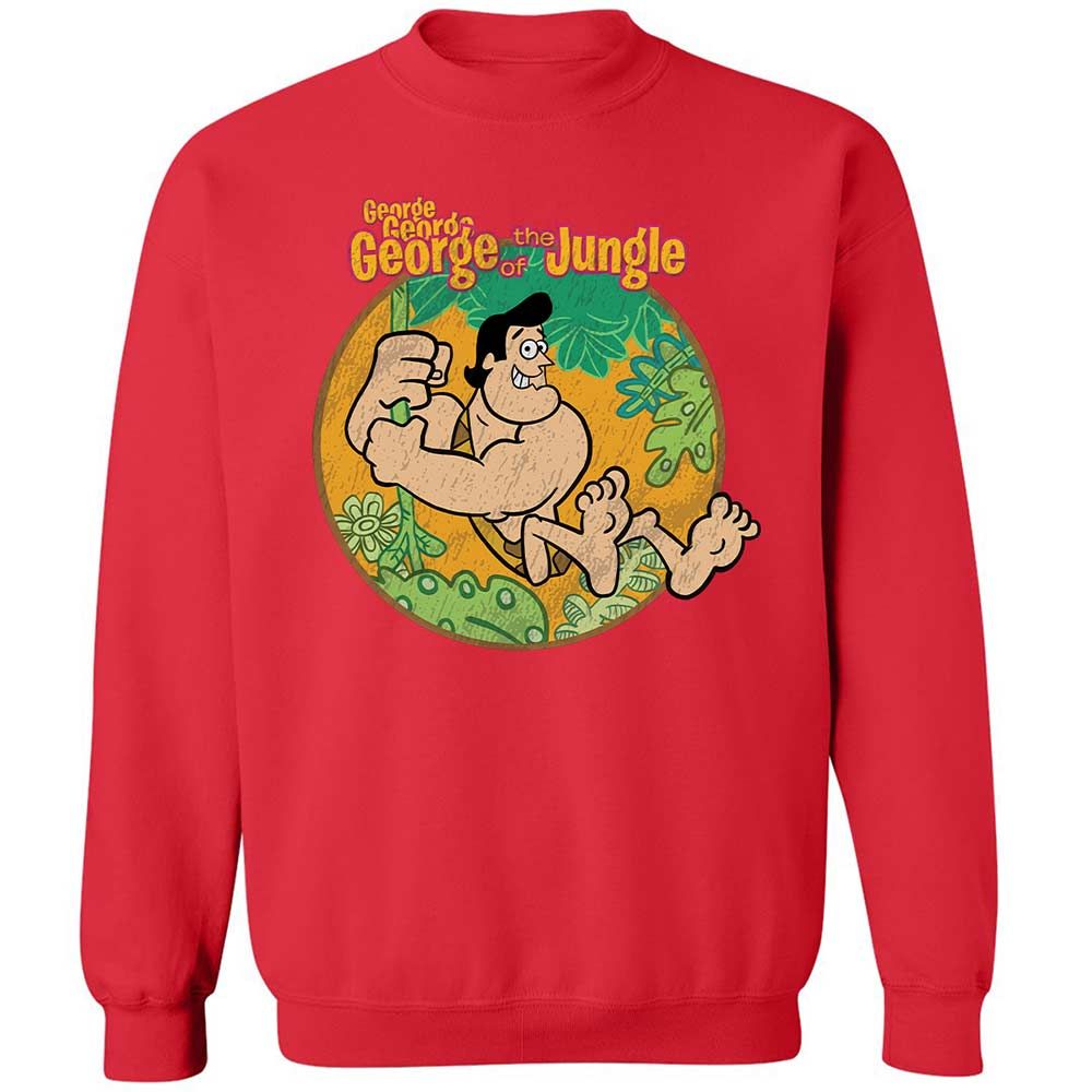 Classic Unisex Sweatshirt - SR3AWW8F - Red - 9