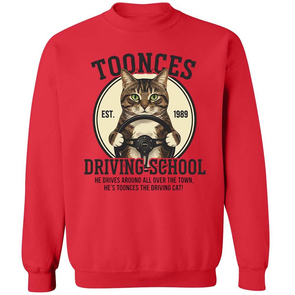 Classic Unisex Sweatshirt - XGEY6UEG - Red - 9