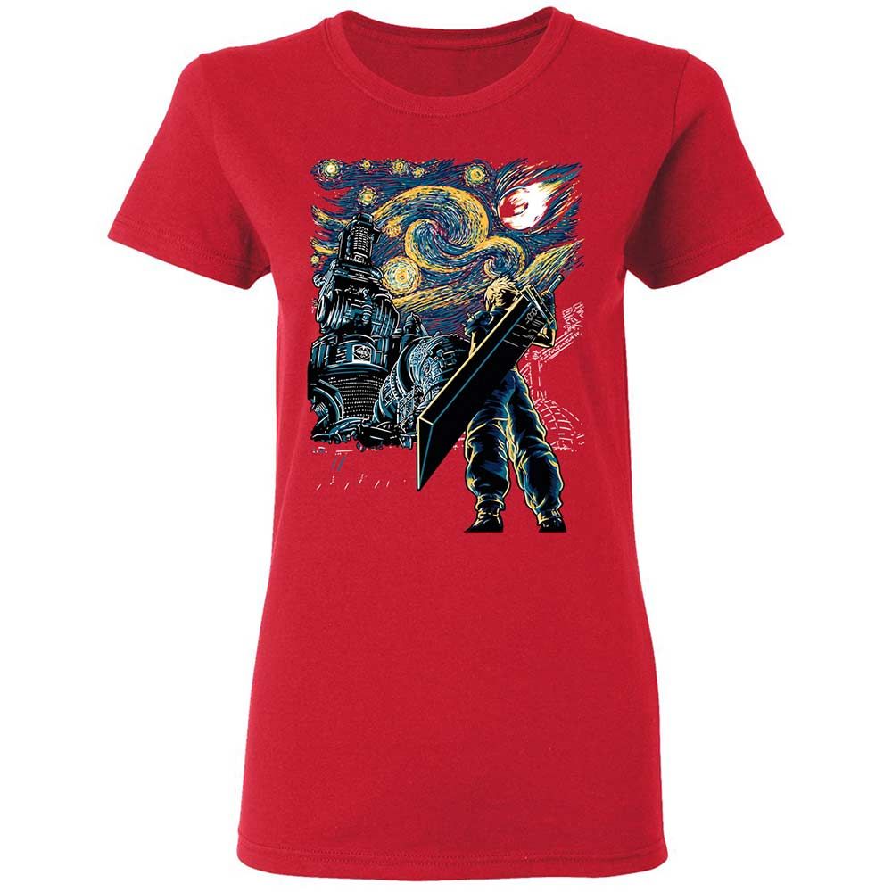 Women's T-Shirt - 9A5J4Q7X - Red - 9