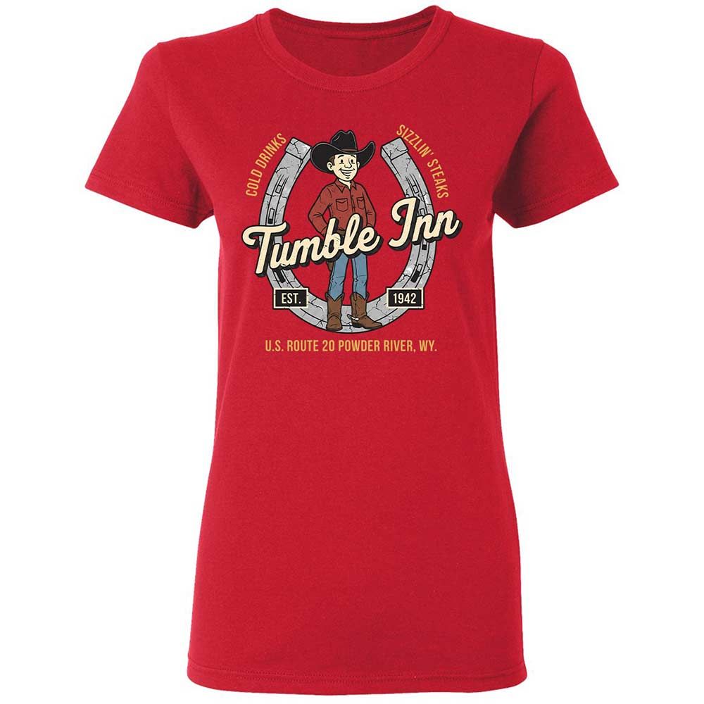 Women's T-Shirt - ZUJCUMP6 - Red - 9