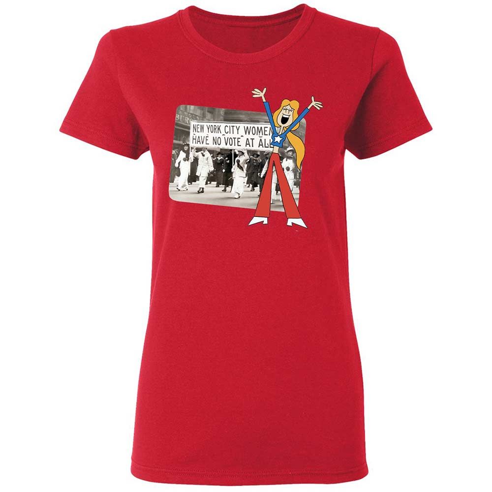 Vote for women - Red - 9
