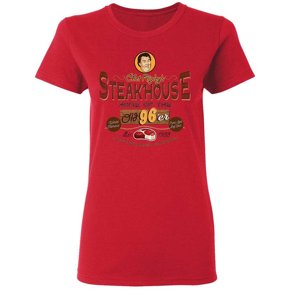 Women's T-Shirt - EY76KWZU - Red - 9