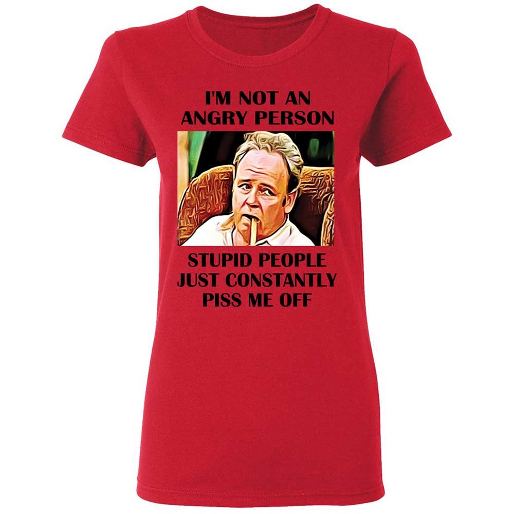 I'm not an angry person - Red - 9