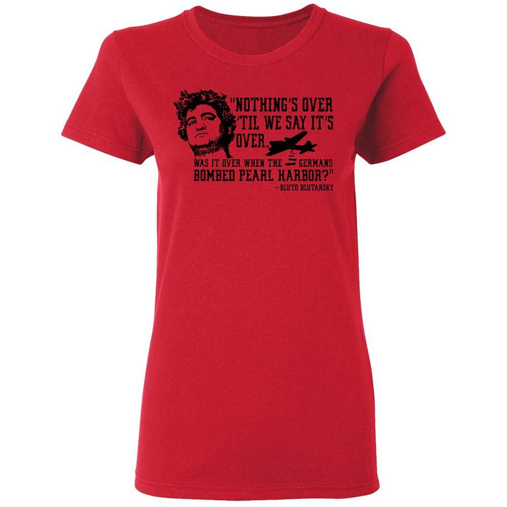 Women's T-Shirt - EGXBPMU5 - Red - 9