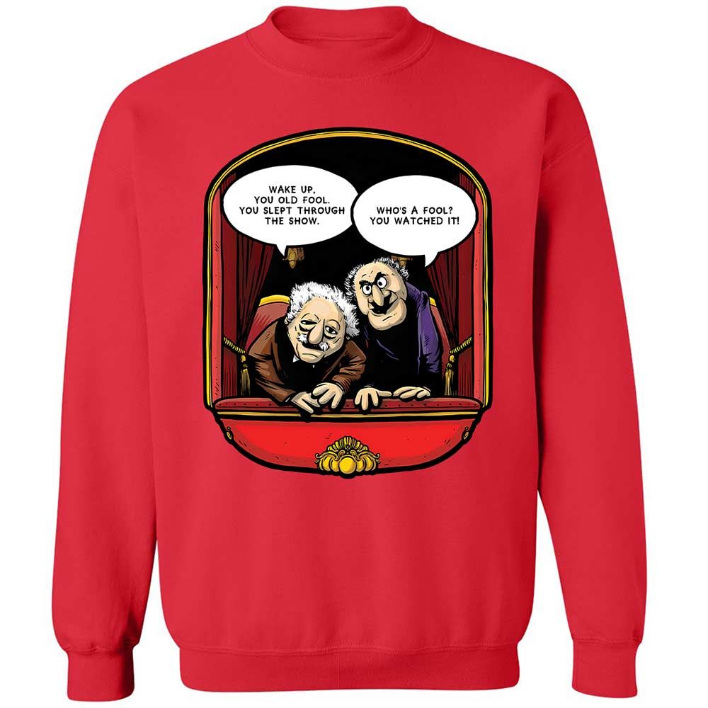 Statler and Waldorf (Wake Up) - Red - 9
