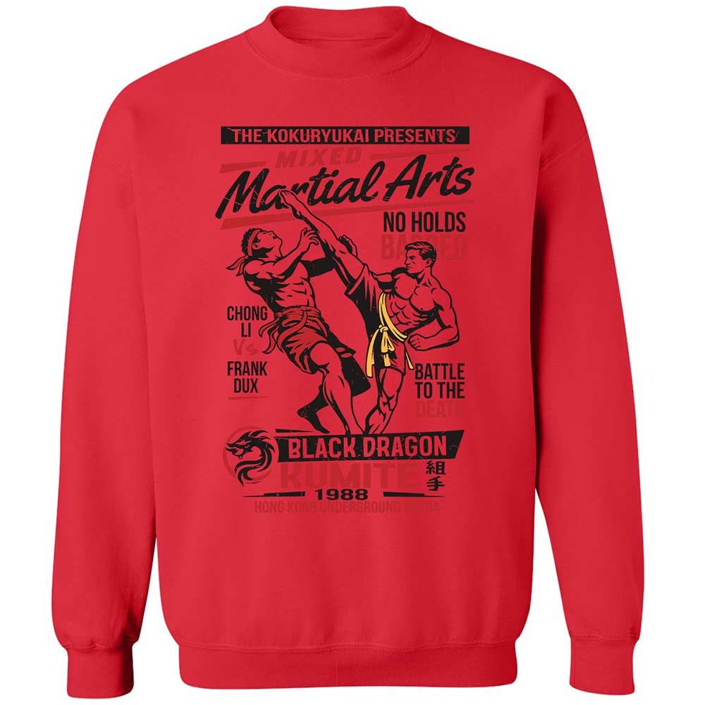 Classic Unisex Sweatshirt - 5JSDGT8Q - Red - 9