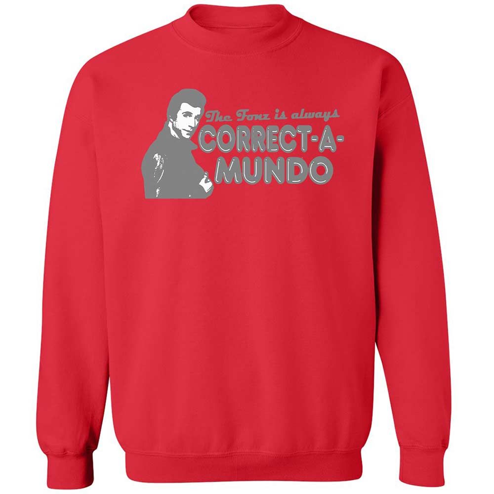 Classic Unisex Sweatshirt - XRXD5VDW - Red - 9
