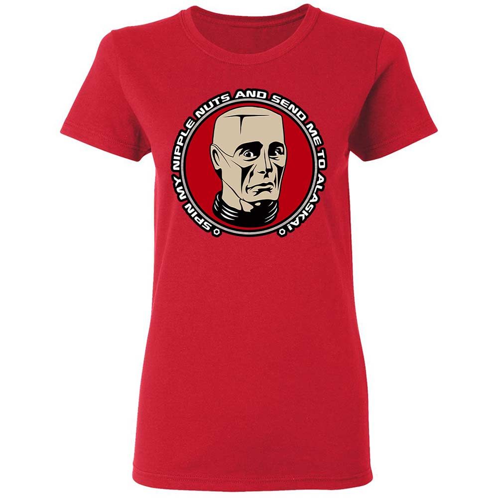 Women's T-Shirt - Q9EH9XB7 - Red - 9