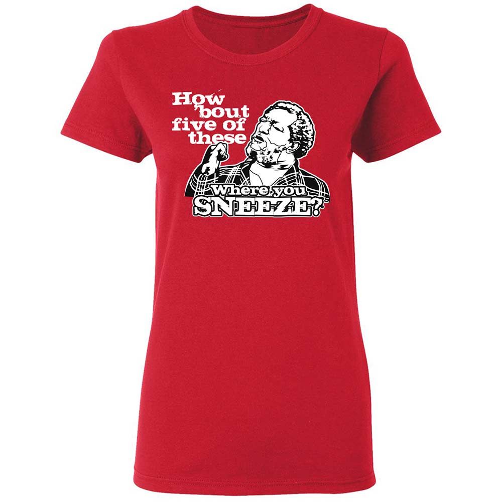 Women's T-Shirt - NNBP54AG - Red - 9