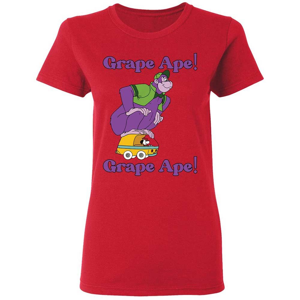 Women's T-Shirt - 65NCS1GD - Red - 9