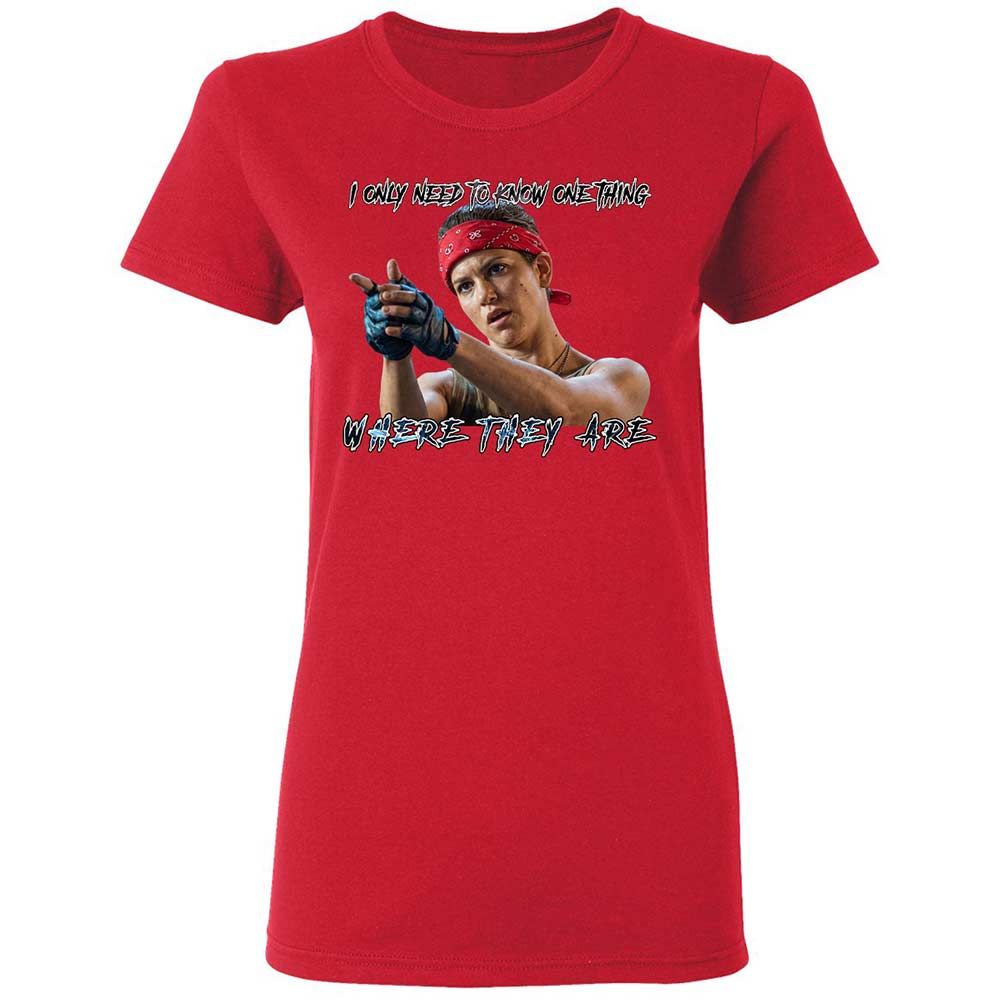 Women's T-Shirt - JXKMGJTD - Red - 9