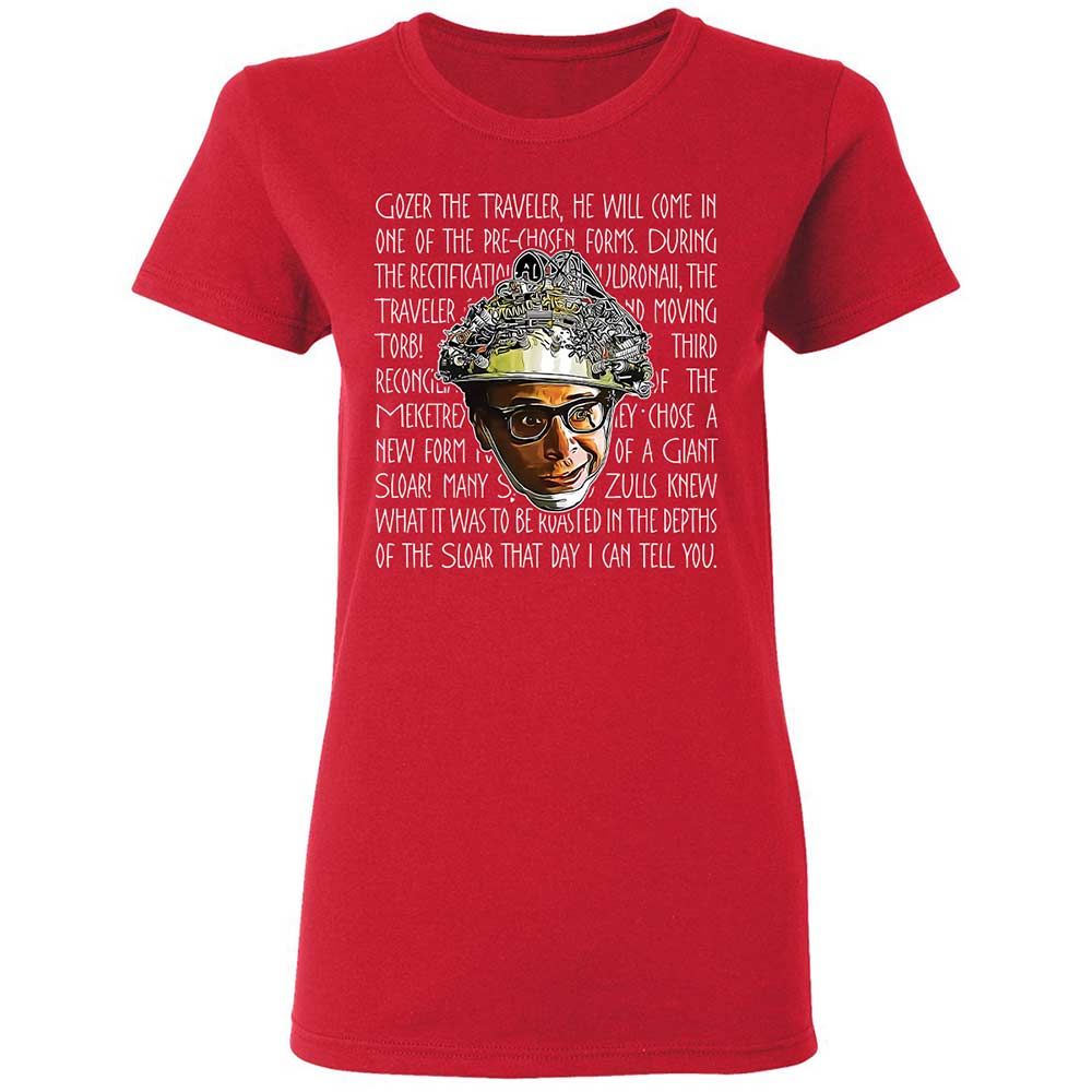 Women's T-Shirt - AZ7BSDN6 - Red - 9
