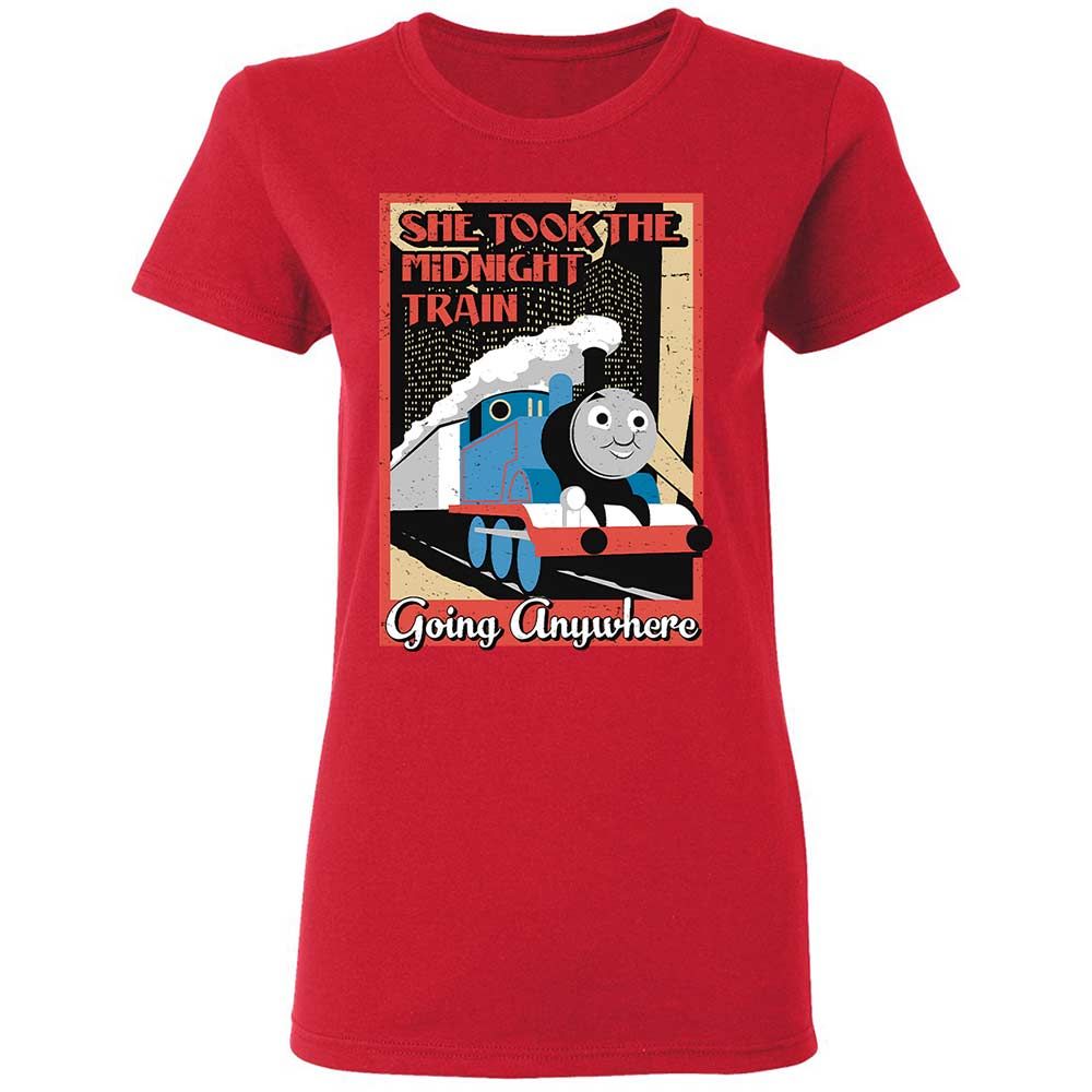 Women's T-Shirt - MSQ67Y5F - Red - 9