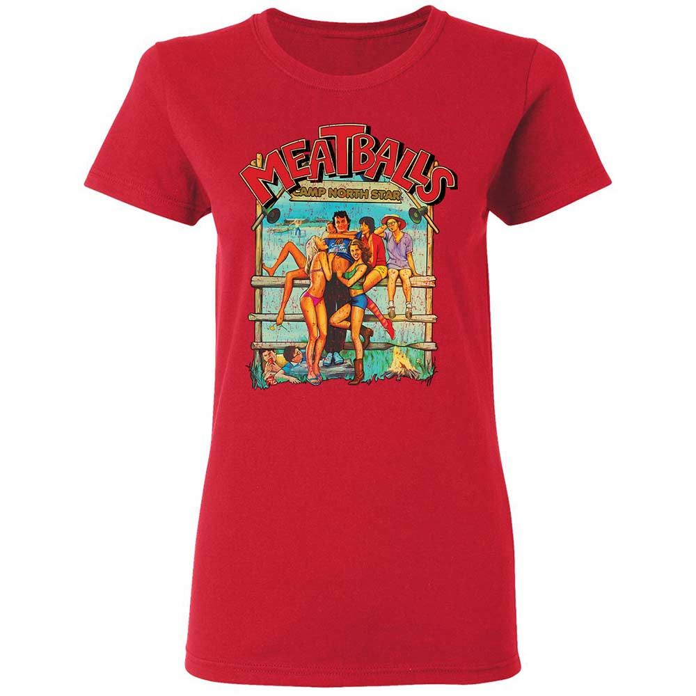 Women's T-Shirt - TPM2NRZ4 - Red - 9