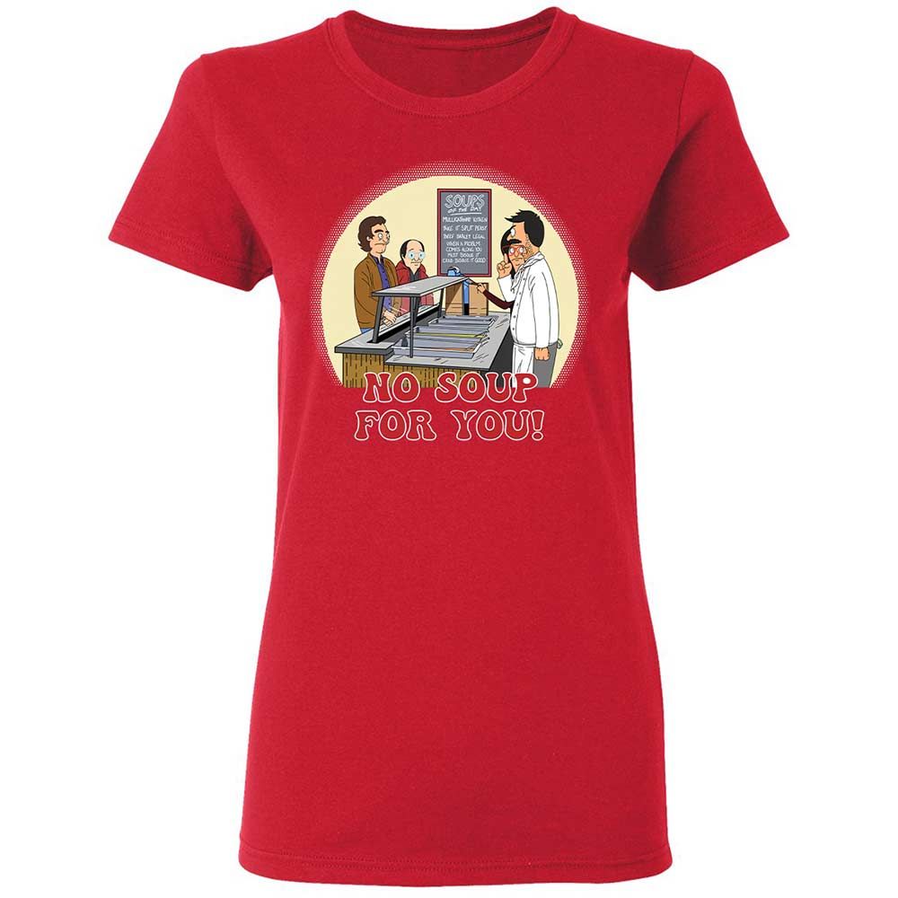 Women's T-Shirt - LFGNKRSA - Red - 9