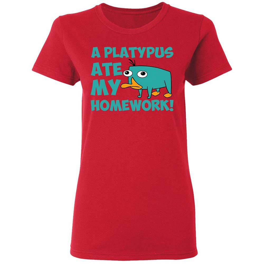 Women's T-Shirt - E2XP7MSJ - Red - 9