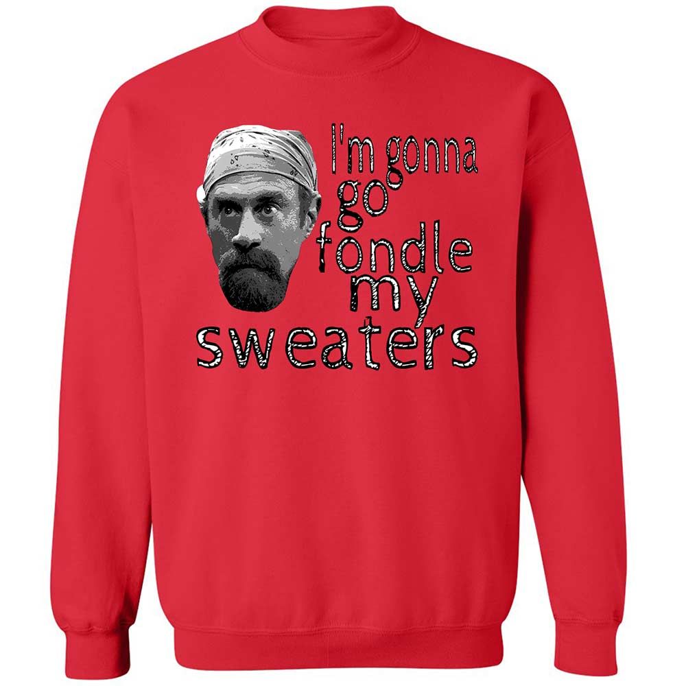 Fondle my sweaters - Red - 9