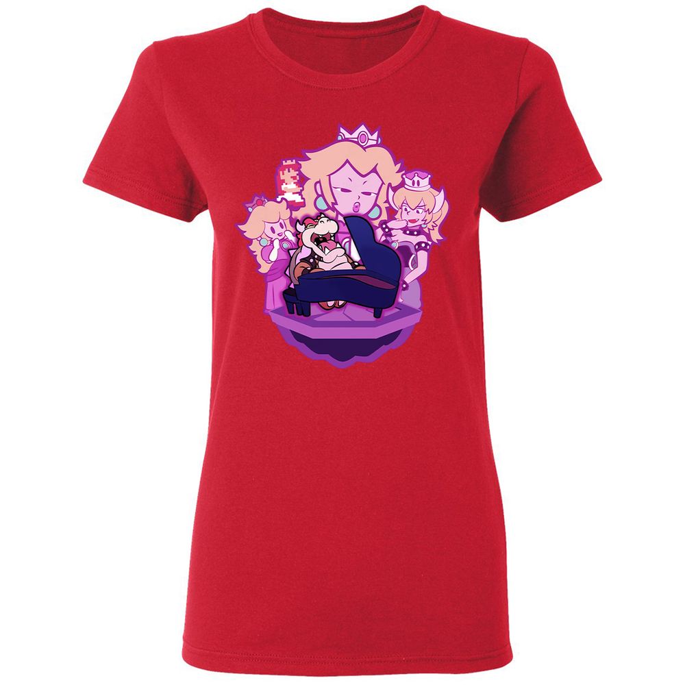 Women's T-Shirt - 8M4N2LZD - Red - 9