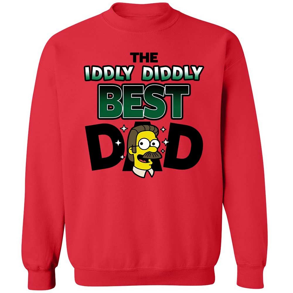 The Iddly diddly best dad - Red - 9