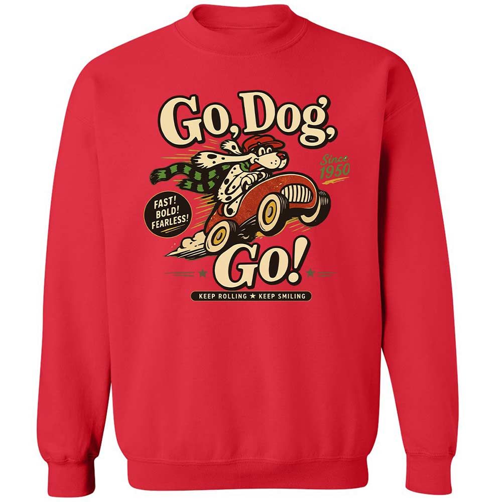 Classic Unisex Sweatshirt - RZAHV2TG - Red - 9
