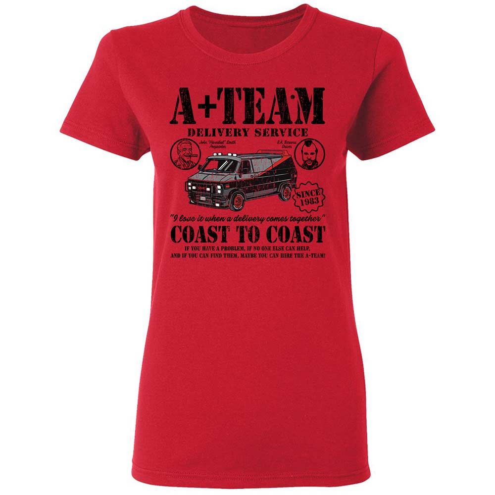 Women's T-Shirt - 4J89SCT5 - Red - 9