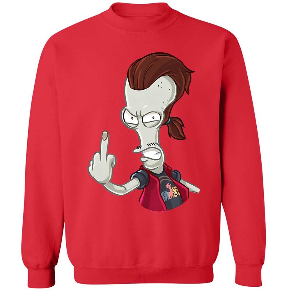 Classic Unisex Sweatshirt - CZN7LCDU - Red - 9