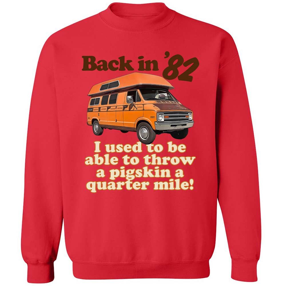 Classic Unisex Sweatshirt - V5F48TJX - Red - 9