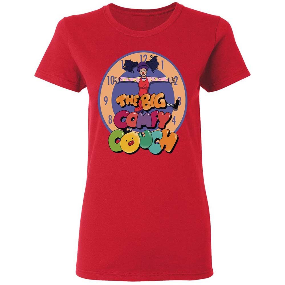 Women's T-Shirt - 9556A218 - Red - 9