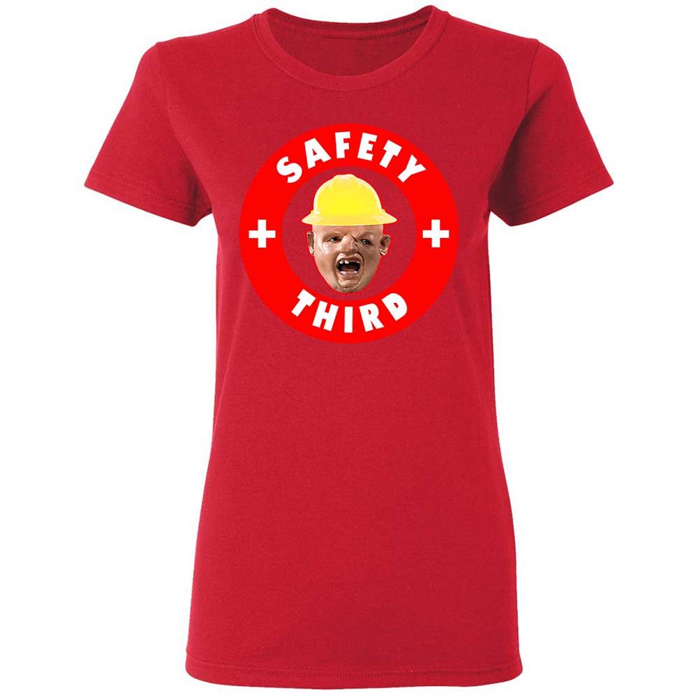 Safety Third - Red - 9