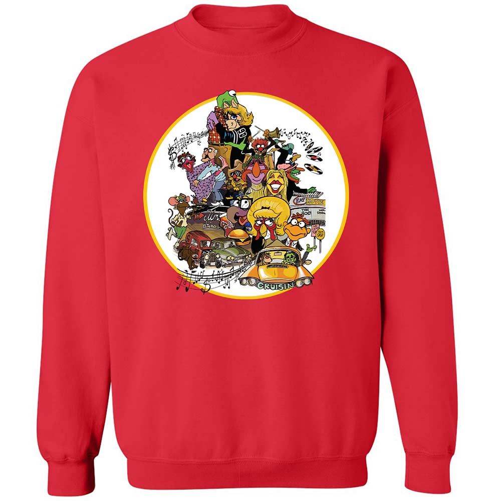 Muppet Graffiti - Red - 9