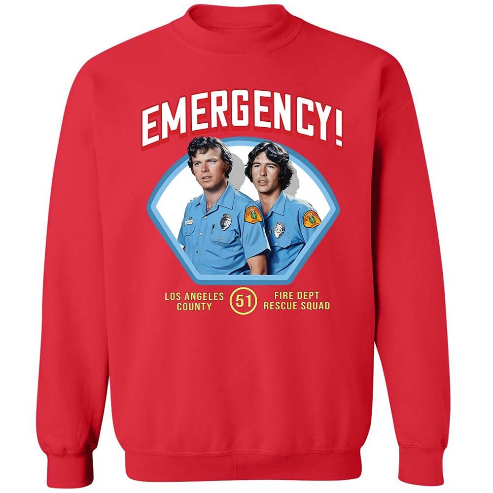 Classic Unisex Sweatshirt - TTJR3GQR - Red - 9