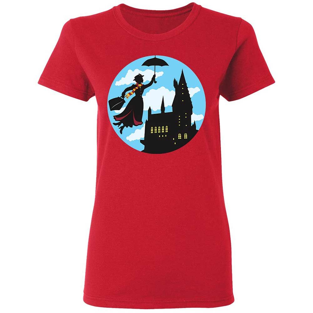 Women's T-Shirt - Y5ZVPCZF - Red - 9