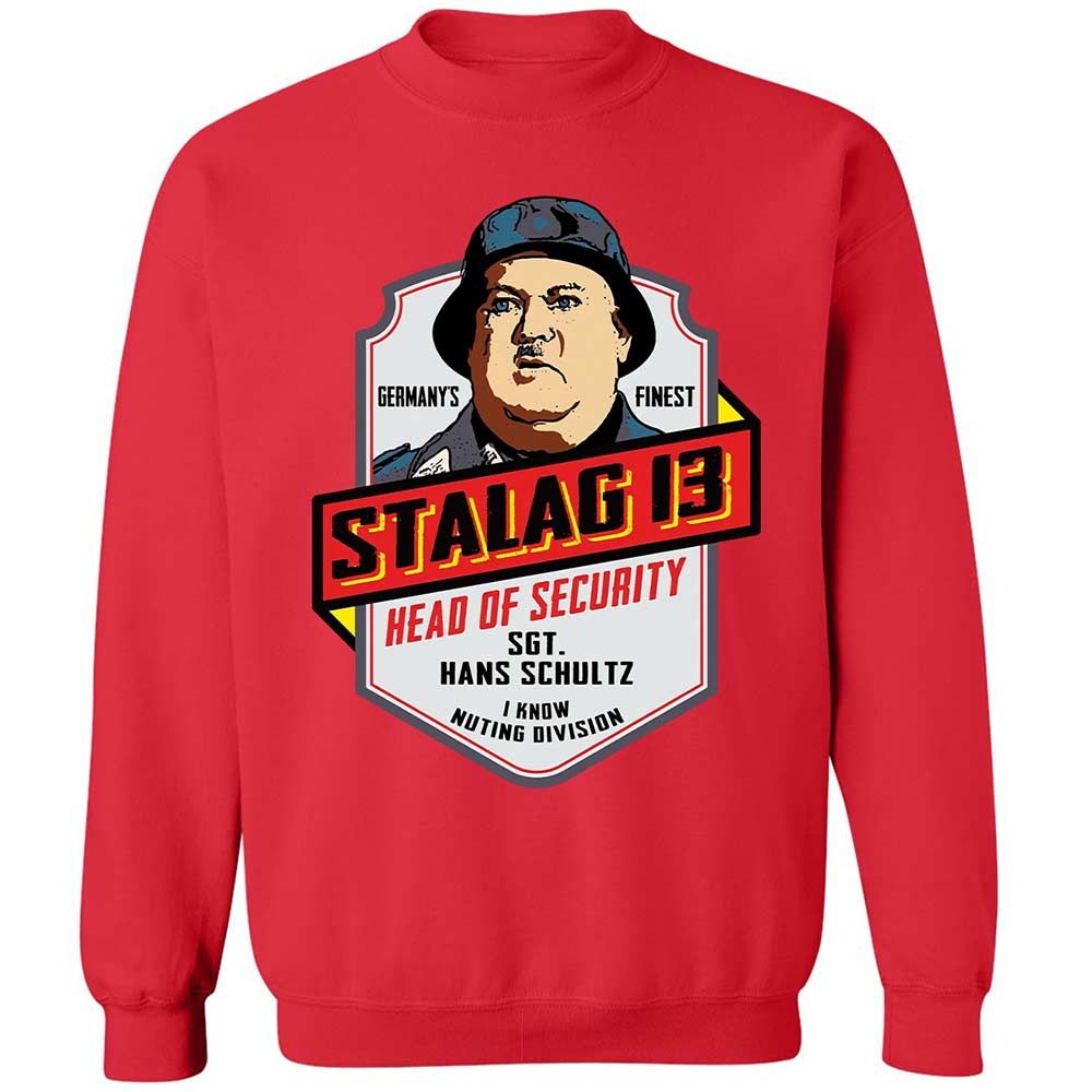 Classic Unisex Sweatshirt - T2CKDJHJ - Red - 9