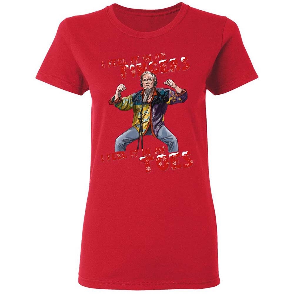 Women's T-Shirt - JJRZRSYG - Red - 9