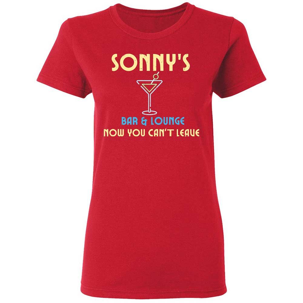 Women's T-Shirt - 711EUFTQ - Red - 9