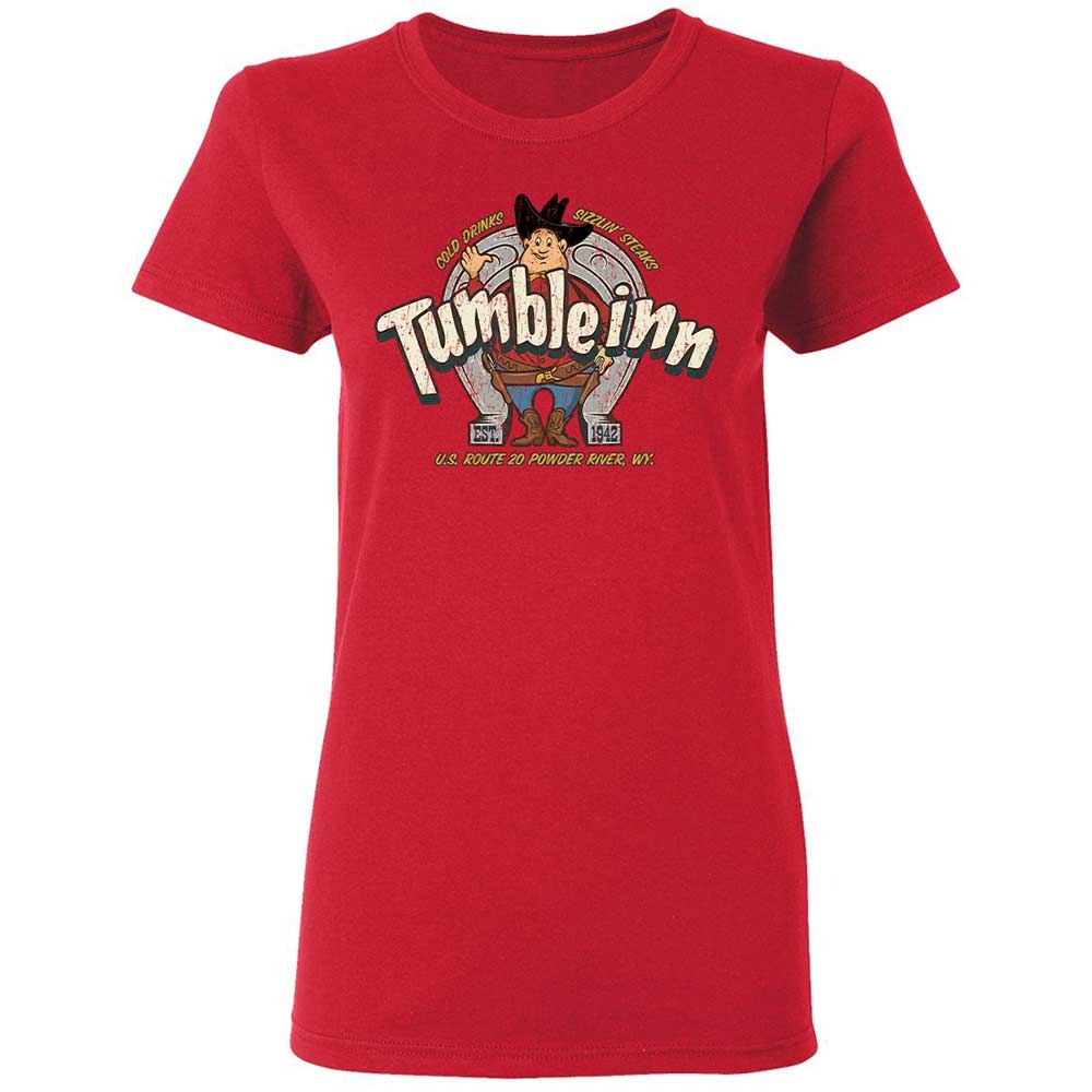 Women's T-Shirt - Q8Z72UZW - Red - 9