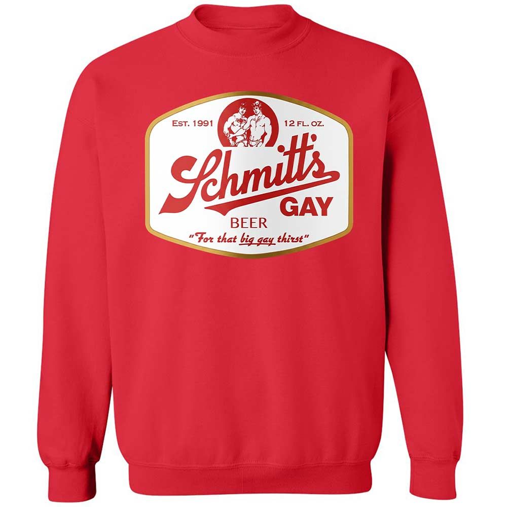 Schmitt's Gay Beer - Red - 9