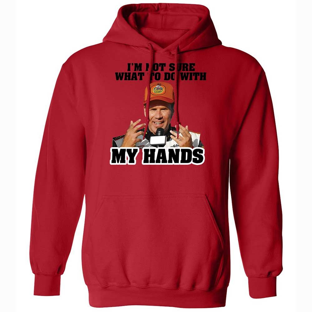 I'm Not Sure What To Do With My Hands - Red - 9