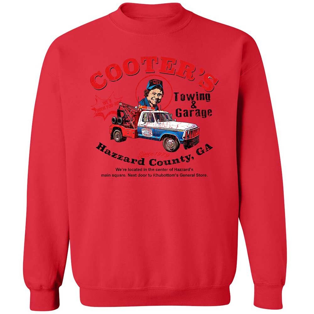 Classic Unisex Sweatshirt - XB7KP1QW - Red - 9