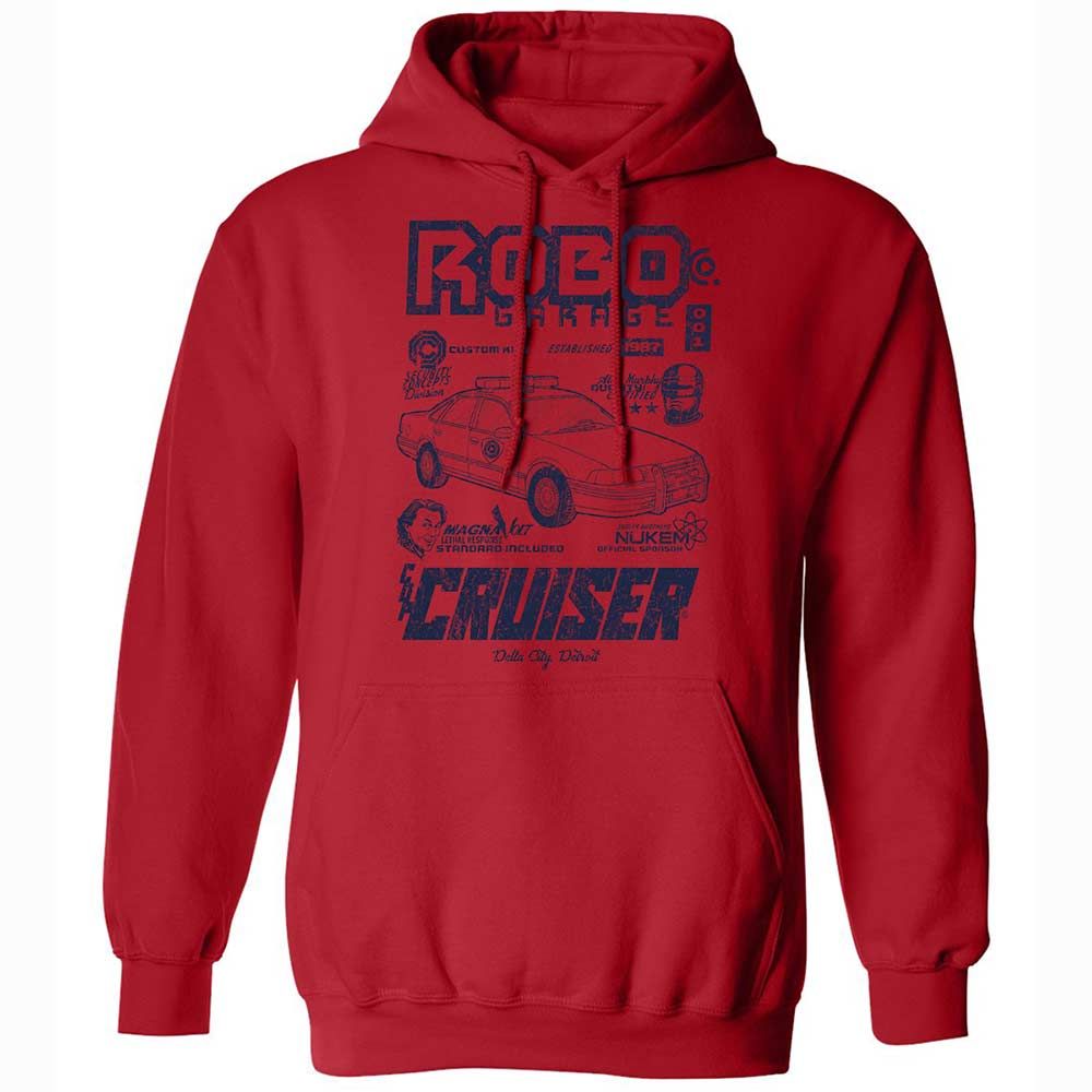 Classic Unisex Hoodie - 6W3JR4RV - Red - 9