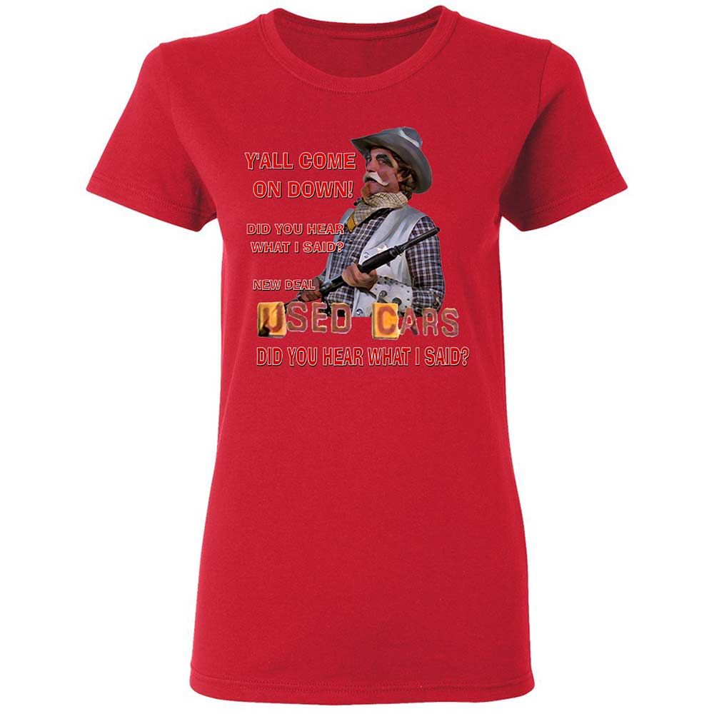 Women's T-Shirt - 2JHMZWYL - Red - 9
