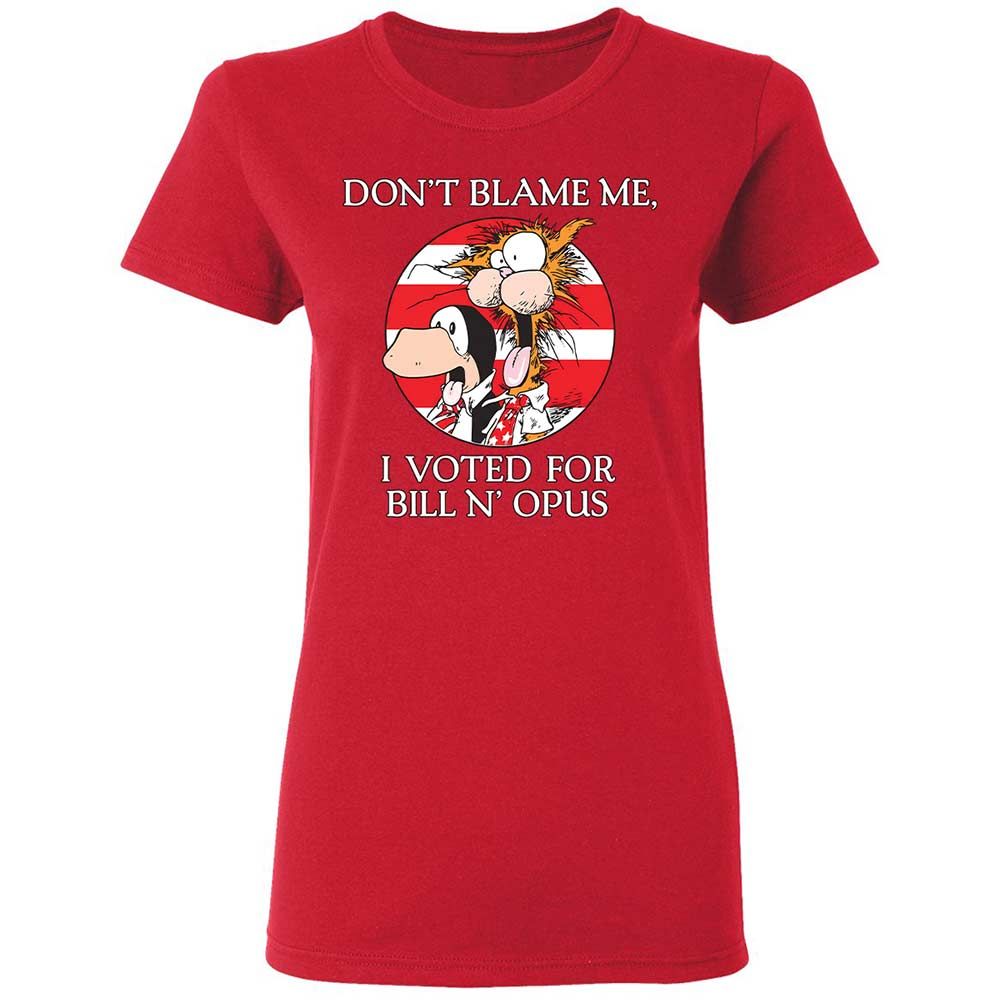 Don't Blame Me - Red - 9