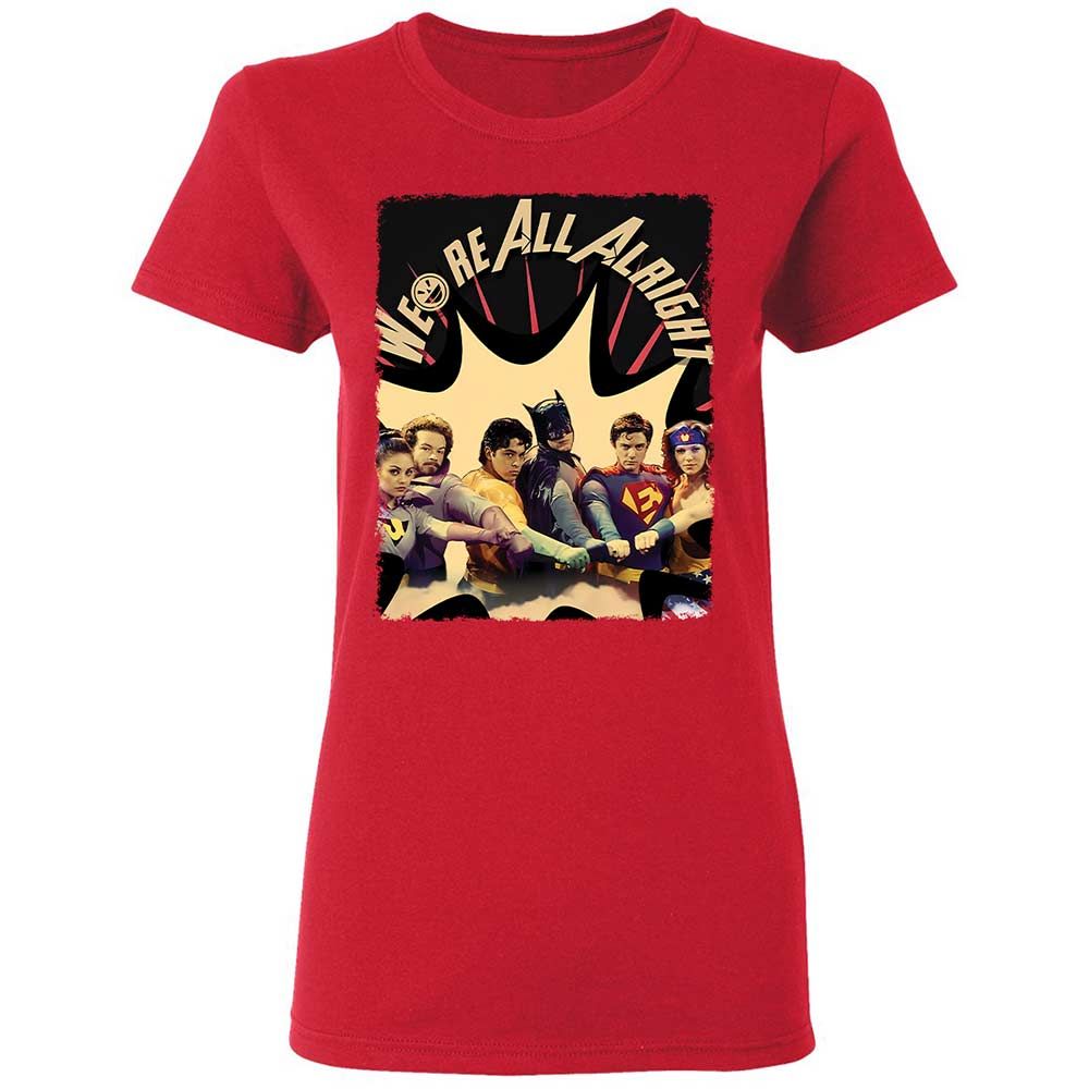 Women's T-Shirt - ZJQPH1WK - Red - 9
