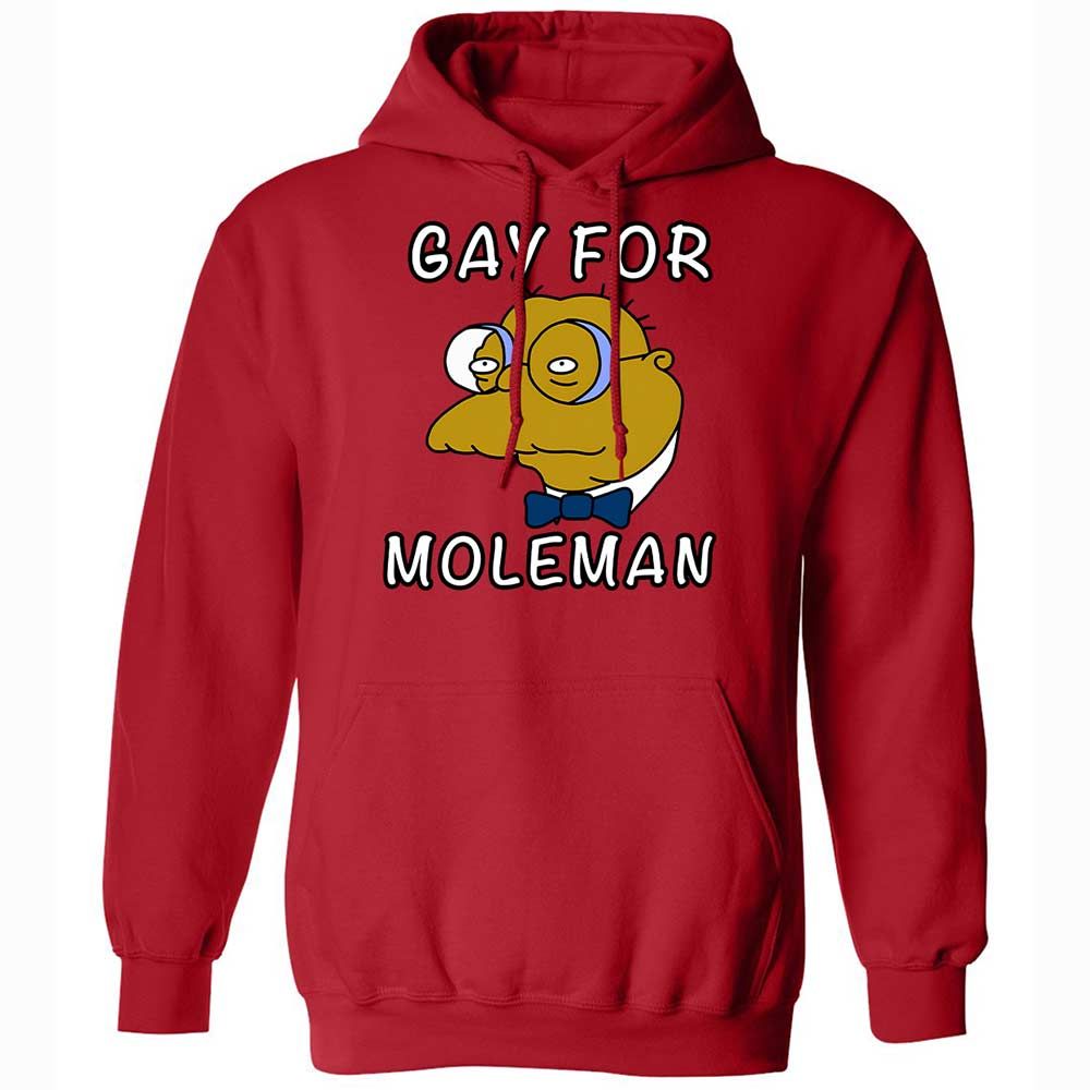 Gay for Moleman - Red - 9